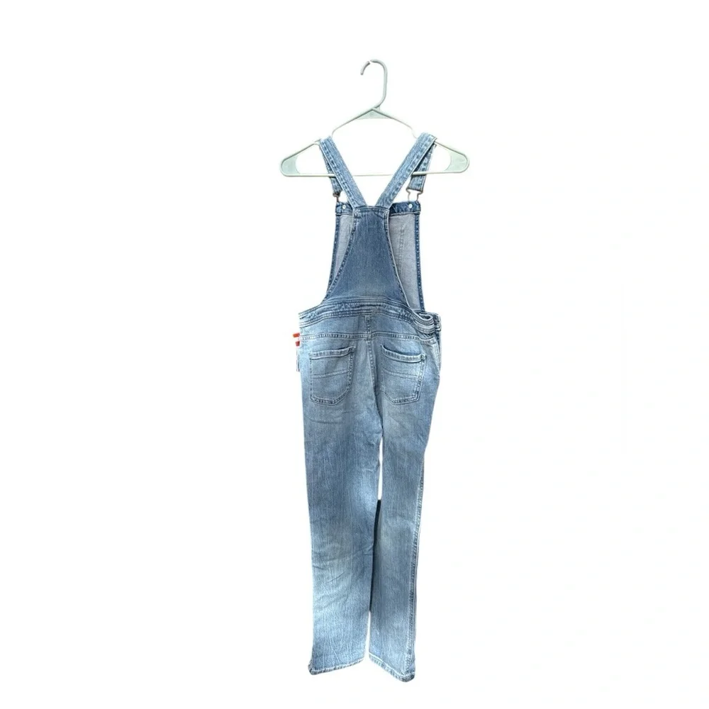 Cat & Jack Kids Blue Denim Overalls, Adjustable‎ Straps, Size 10/12